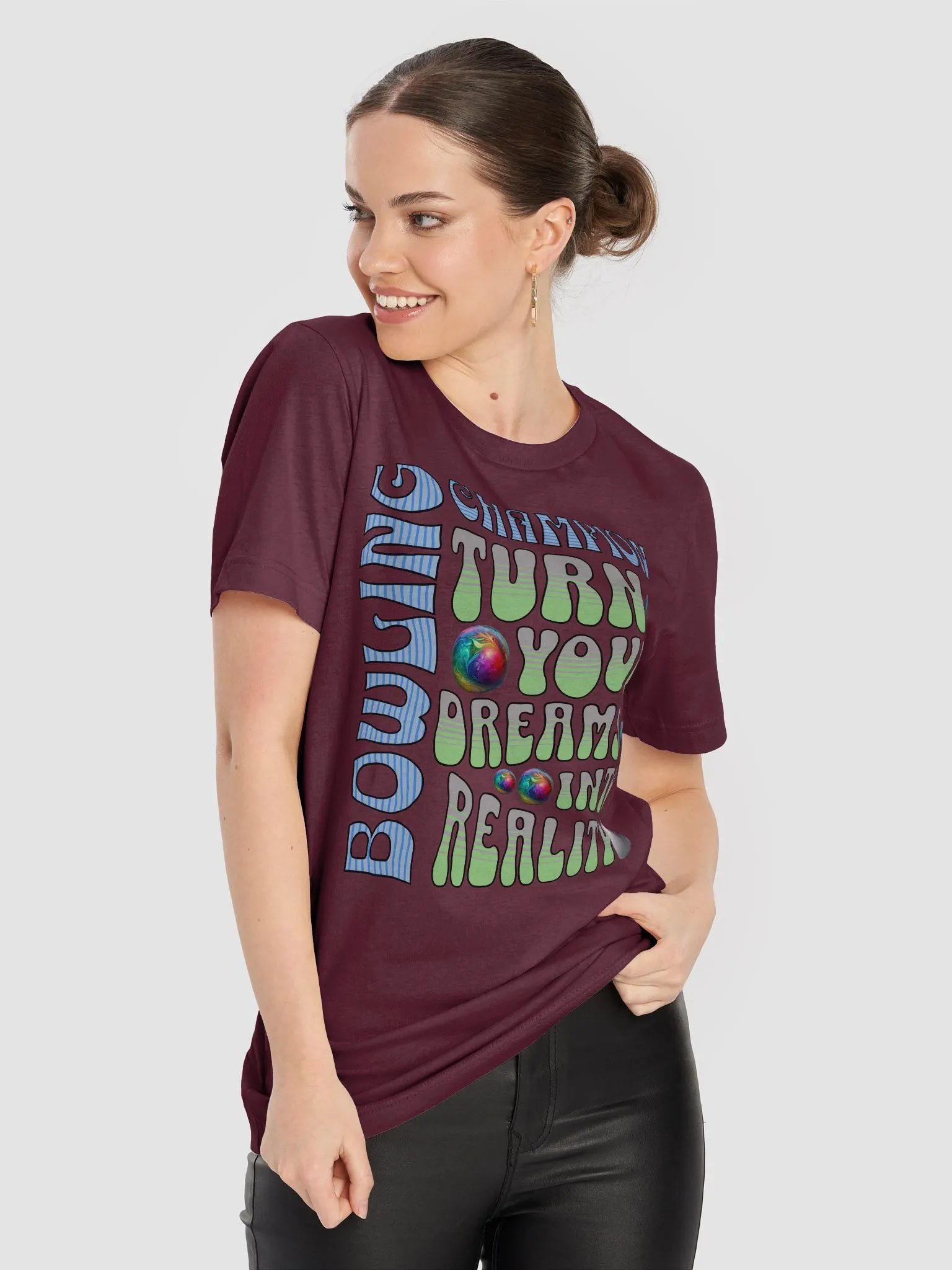 Champion Turn Your Dreams Into Reality Bowling T-Shirt product image (5)