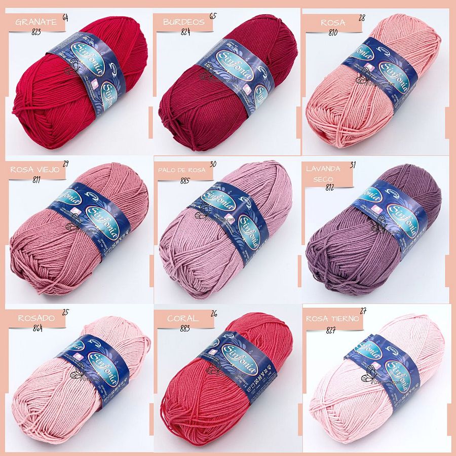 SINFONIA – Premium Mercerized Cotton Yarn🧶 [100g]100% Mercerized Cotton product image (9)