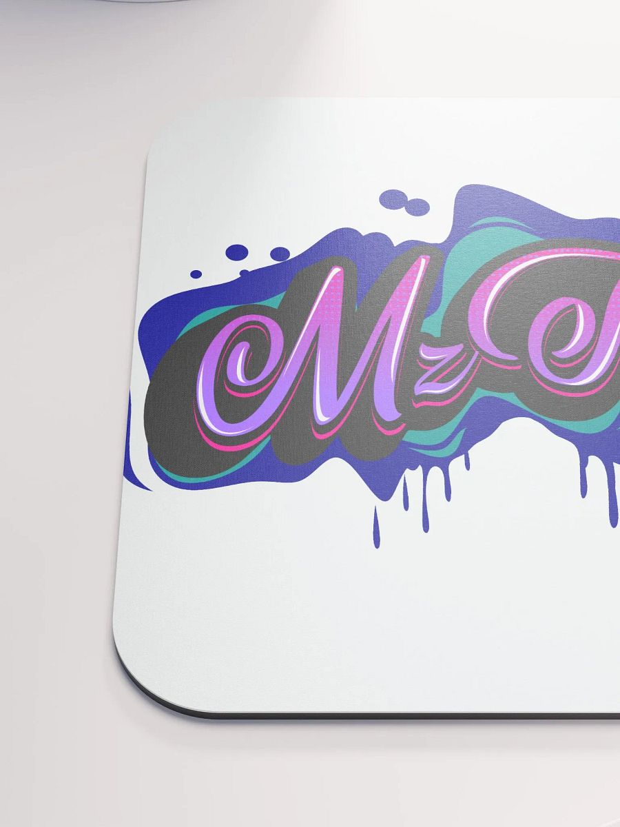 Neon MzFiness Logo Mouse Pad product image (6)