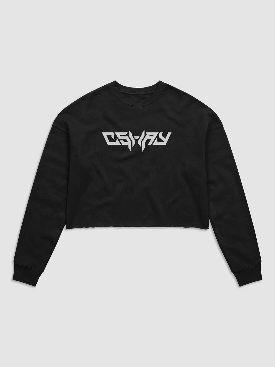[CShay] long sleeve fleece crop top product image (1)