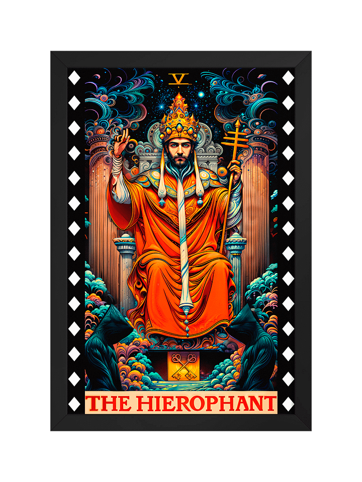 [Tarot - The Hierophant] Canvas product image (2)