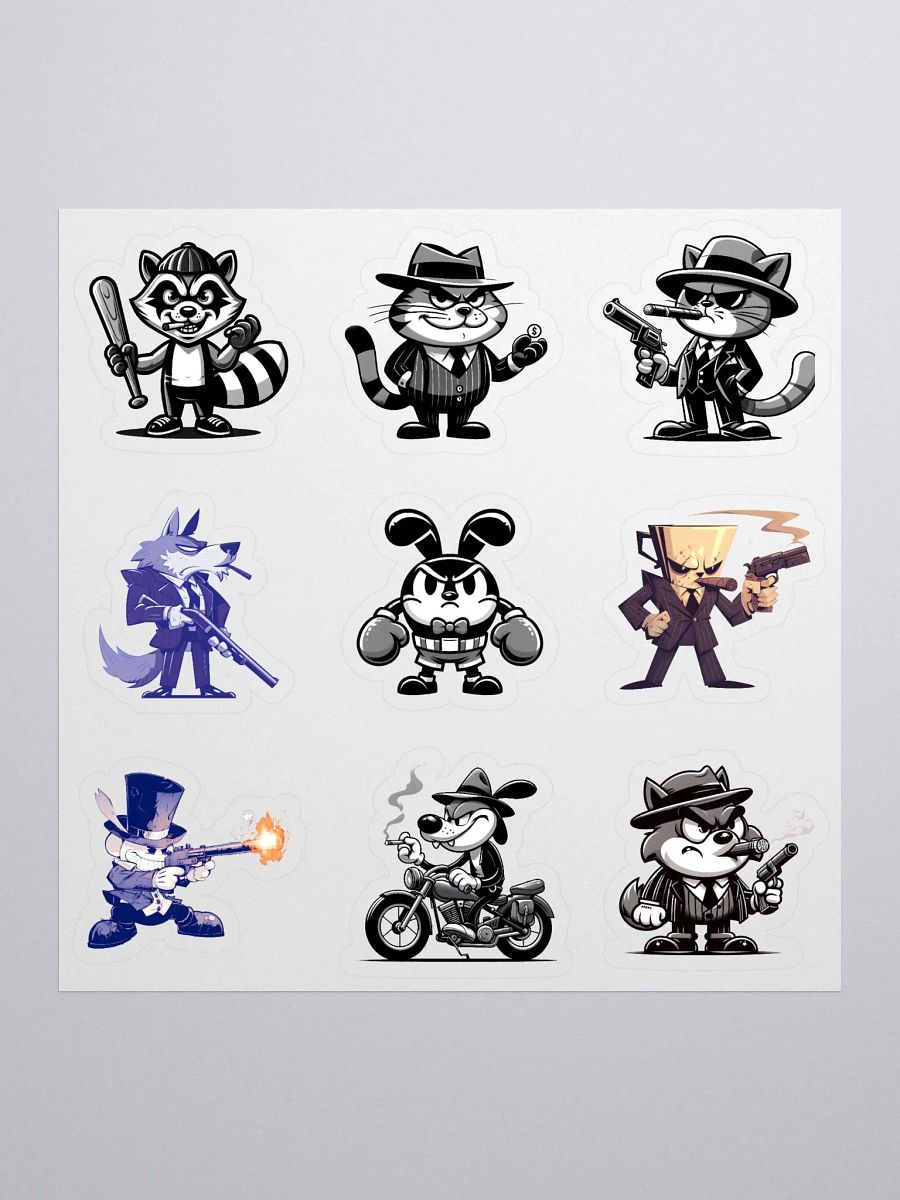 Vintage Cartoon Stickers III product image (1)