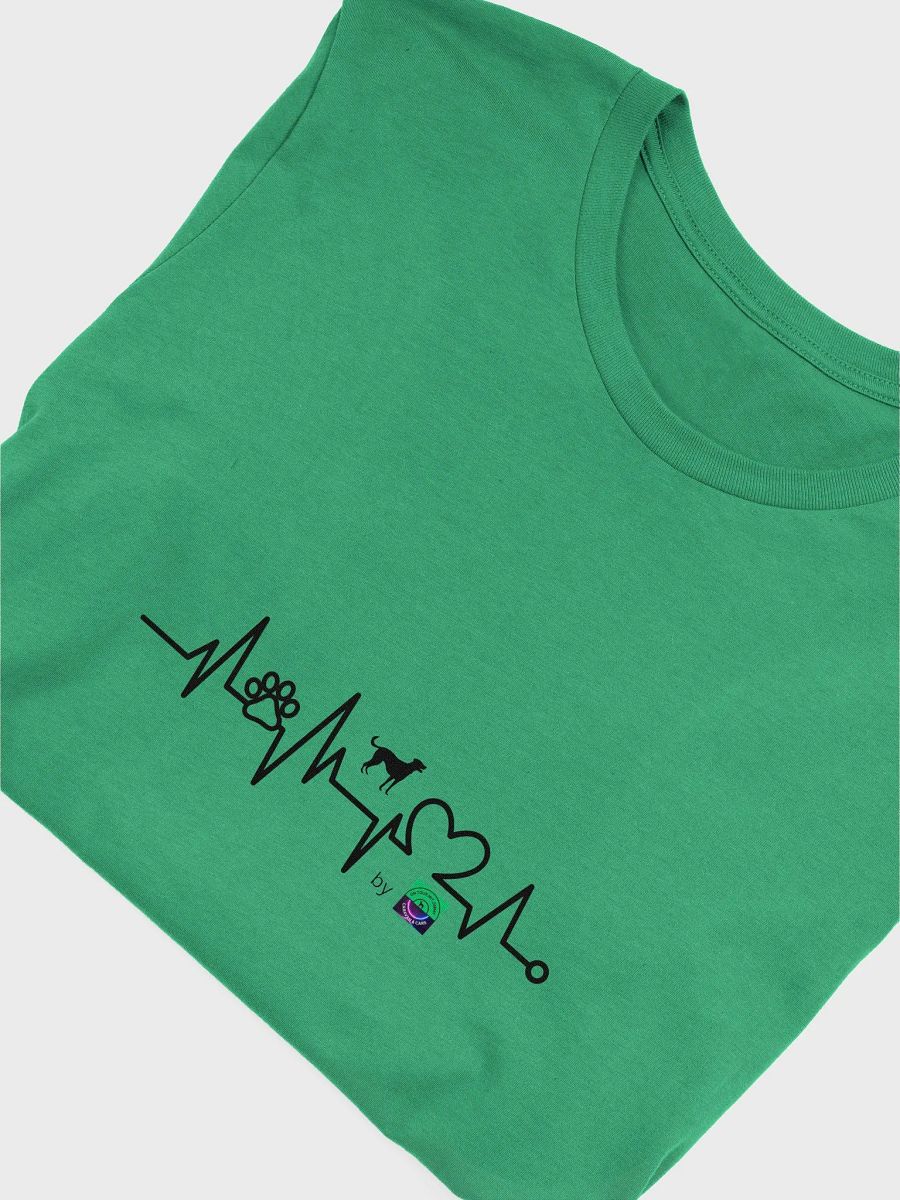 Comfort T-Shirt Hund mit Herz und Puls product image (5)
