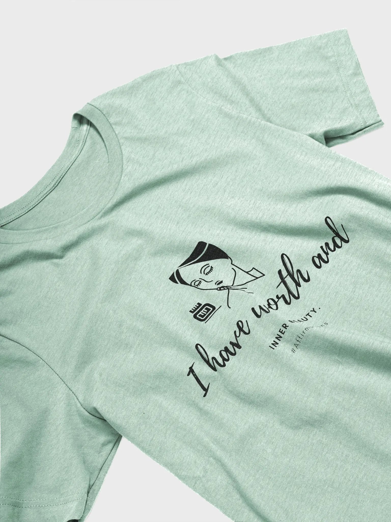 I have worth Dark Unisex Super soft T-Shirt product image (14)