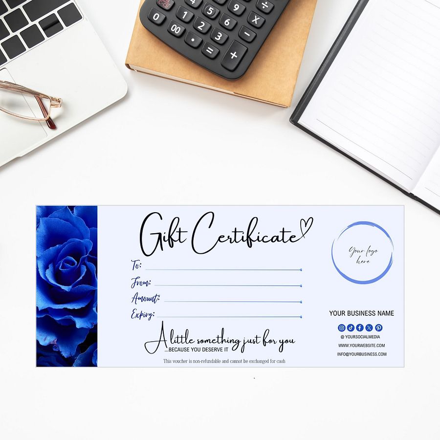 Celestia - Gift Certificate Template product image (4)