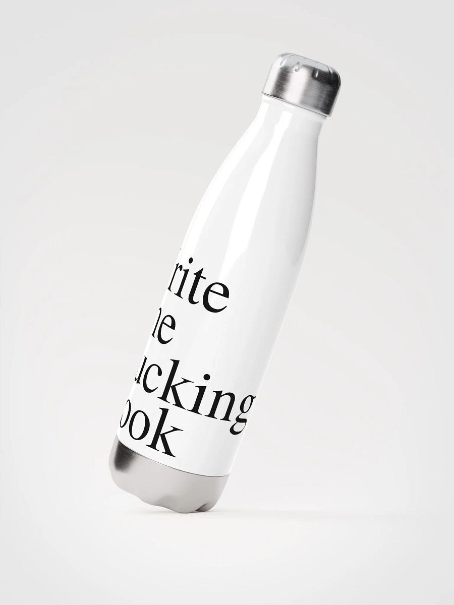 Write the Fucking Book Water Bottle product image (2)