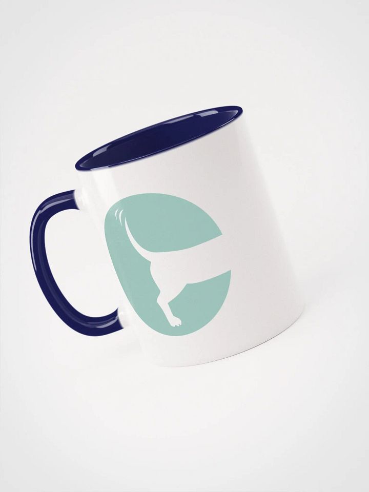 "Saving tails" Ceramic Mug with color inside product image (2)