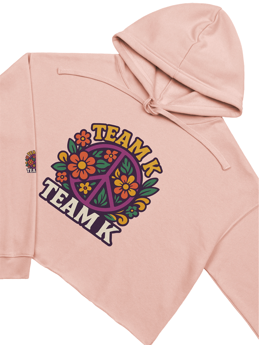 Team K 1960's Crop Hoodie product image (20)