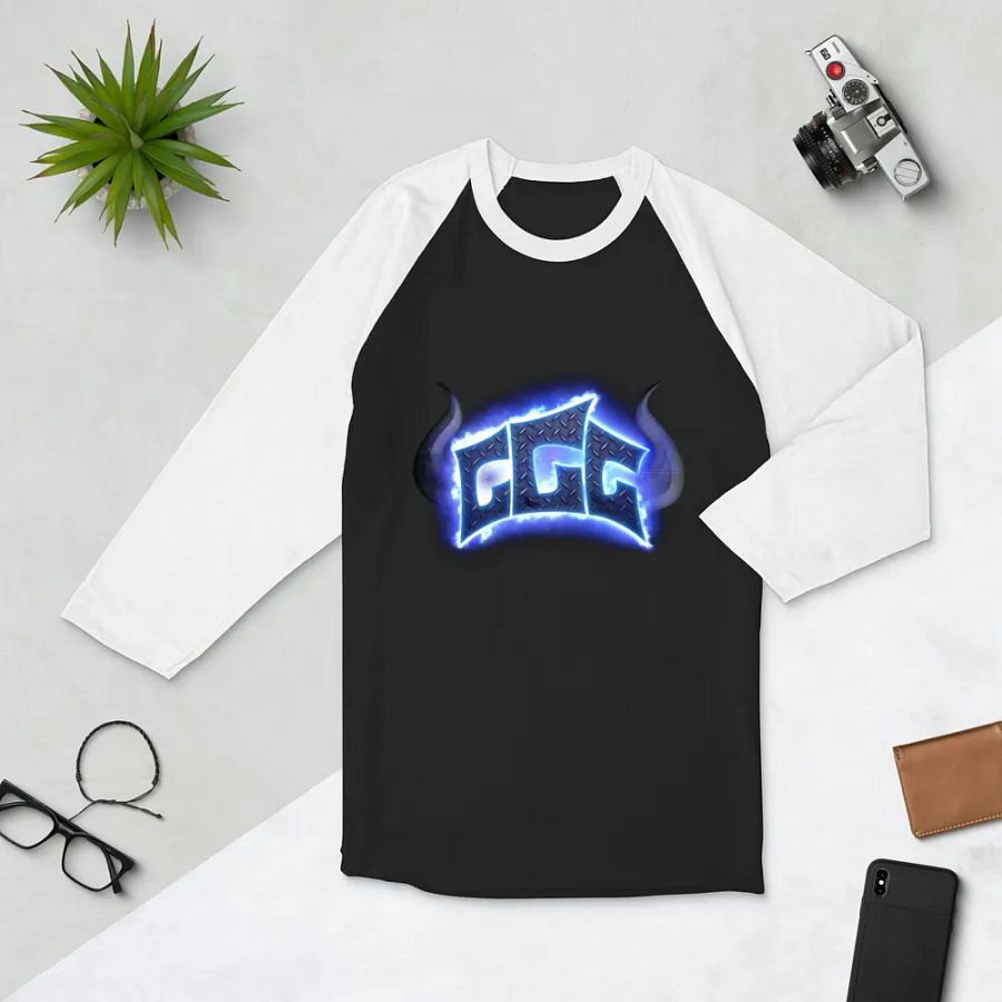 GGG Fire Logo Raglan Shirt product image (5)