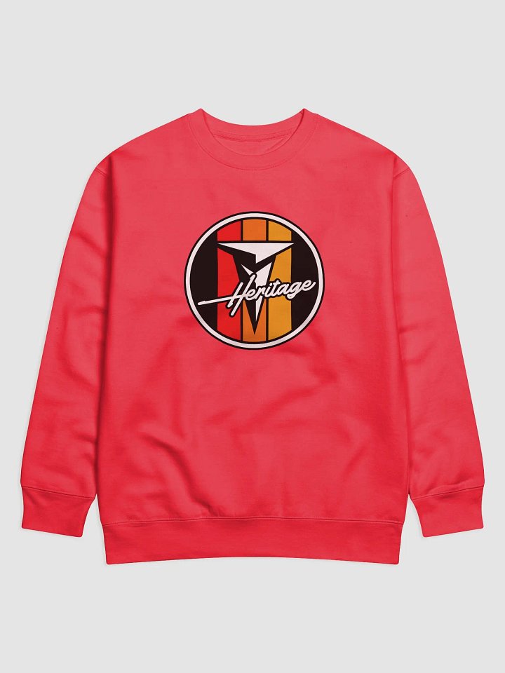 Retro Heritage Logo Sweatshirt Red product image (1)