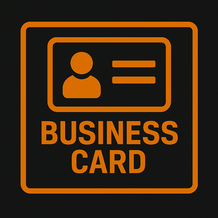 Personalized Business Card Design product image (1)