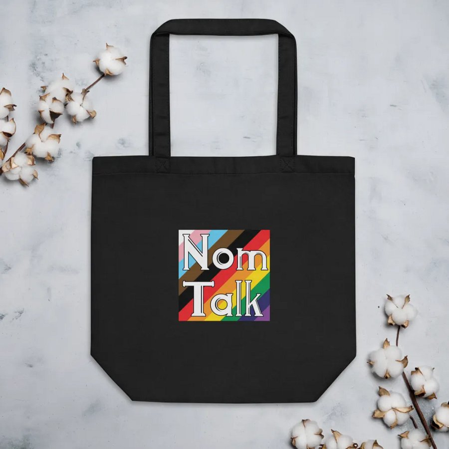 Nom Talk Pride Eco Tote Bag product image (3)