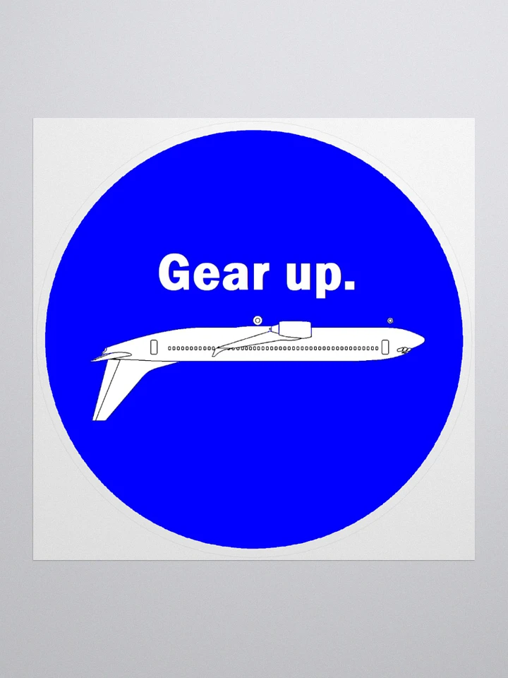 Gear up sticker product image (1)