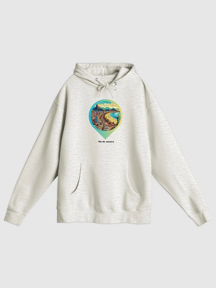 Cityscape Pin Hoodie | I Design Rio de Janeiro product image (2)
