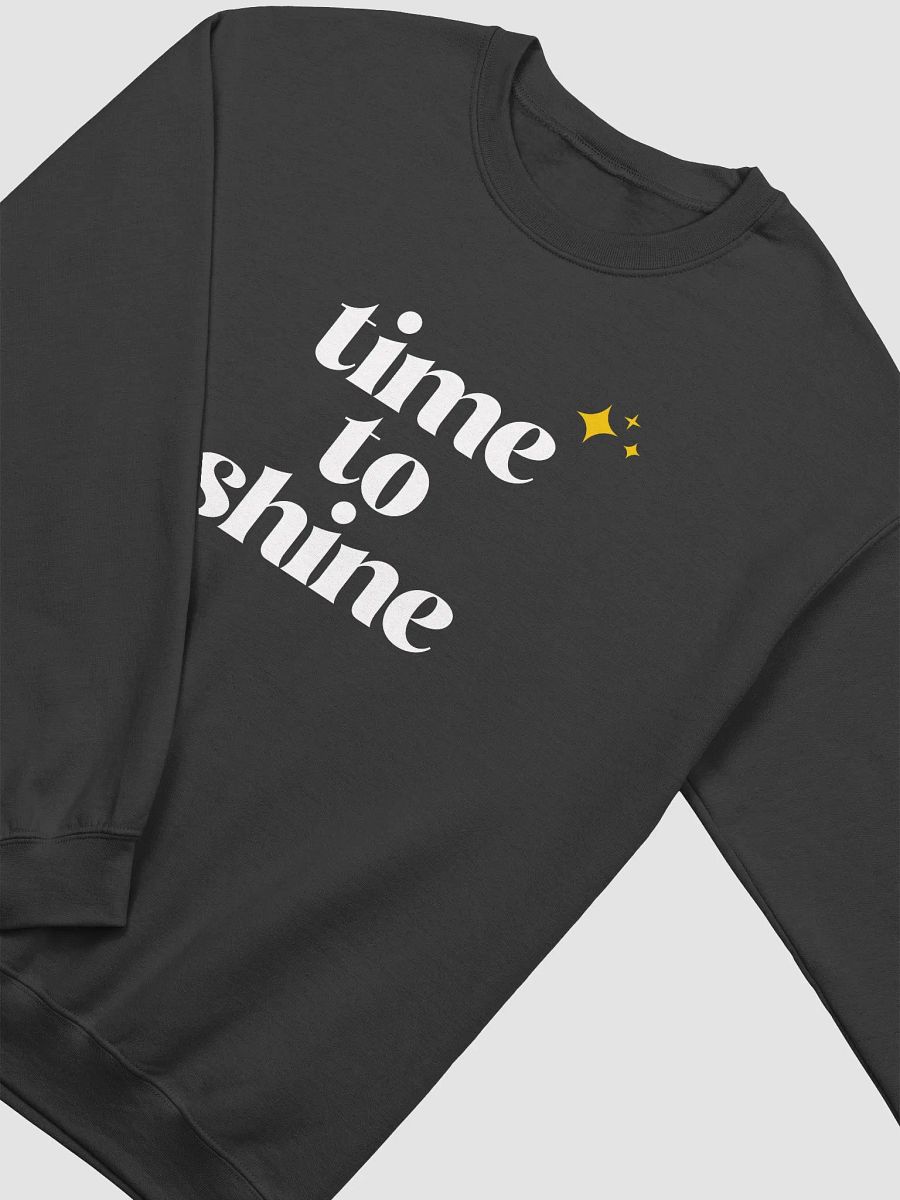 Recital 2025 Crewneck Sweater | Time to Shine | Multiple Colour Options with White Text product image (2)