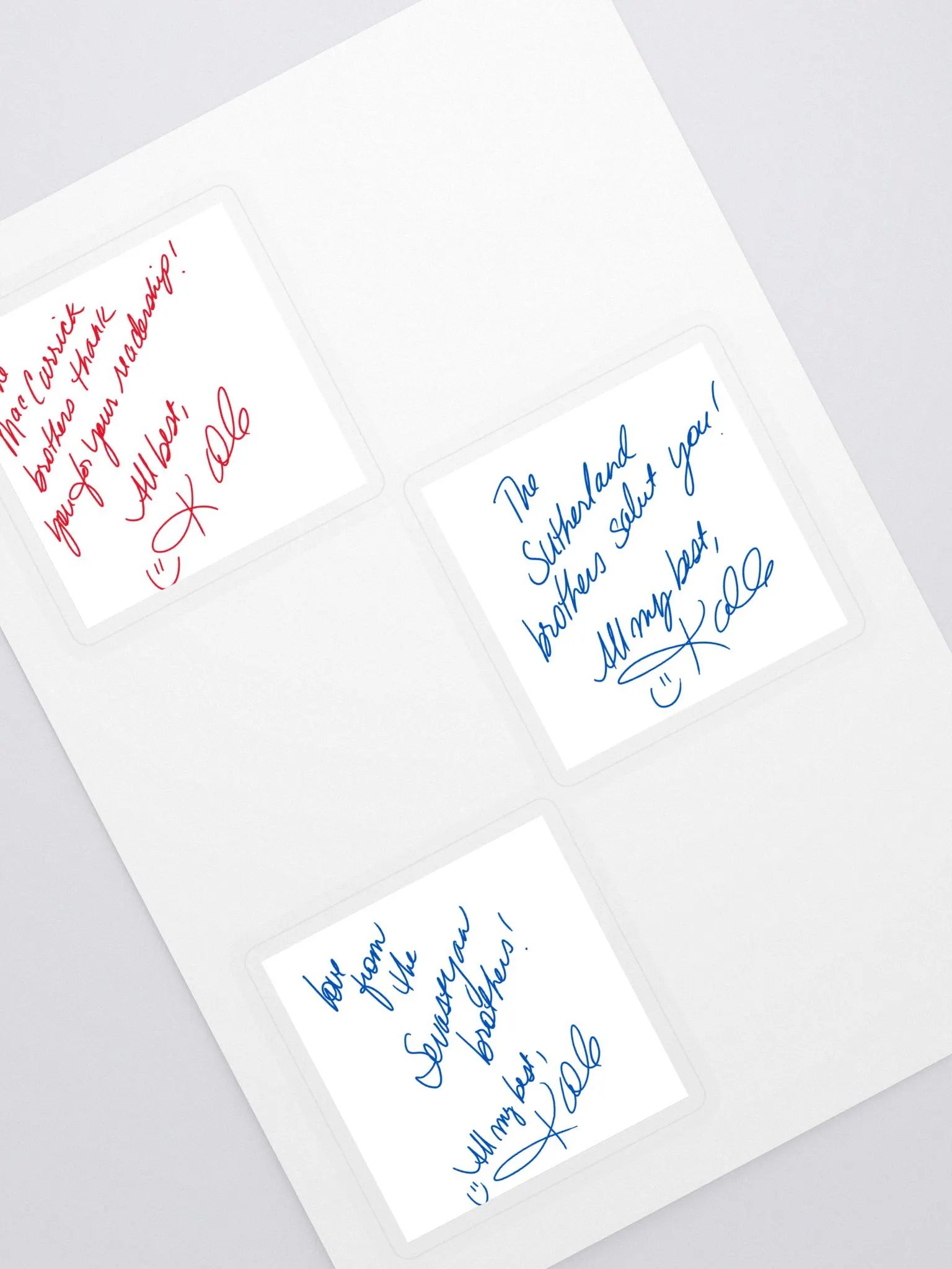 Digitally Signed Bookplates (MacCarrick, Sutherland, Game Maker) Bundle product image (1)