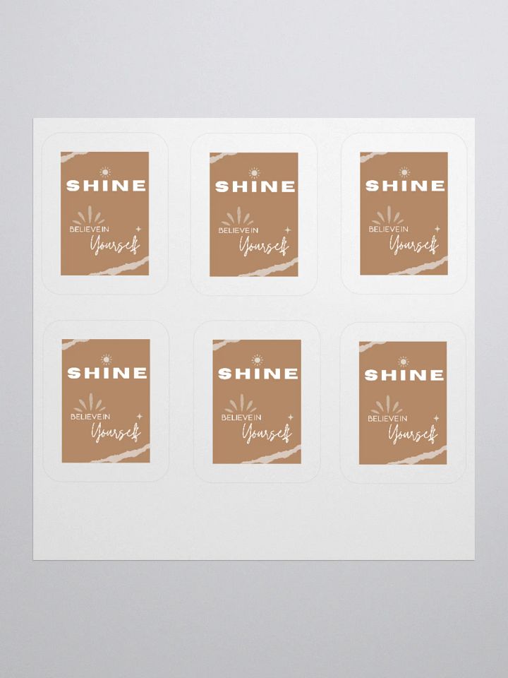 Shine - Kiss Cut Stickers product image (1)