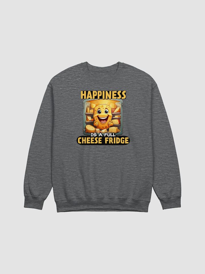 Happiness is a Full Cheese Fridge Crewneck Sweatshirt product image (12)