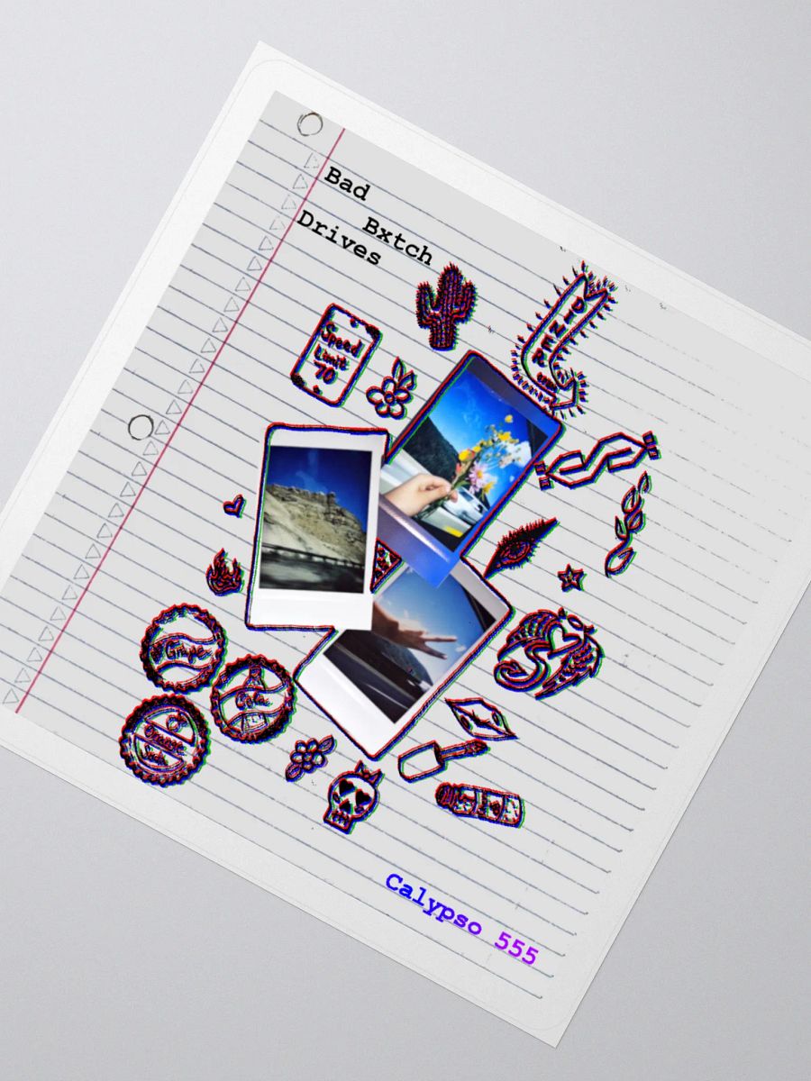 Bad Bxtch Drives Sticker product image (4)