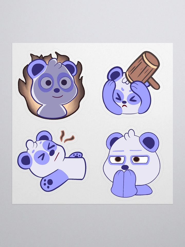 Stickerset: Fine, Bonk, Broken, Hmm product image (2)