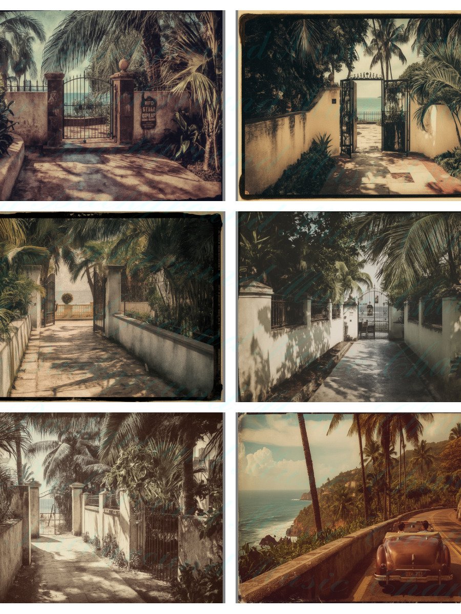 Traditional Bossa Nova Vol. 3 (Episodes 1–6) • 6 Vintage Rio Images • 3 Sizes Each • Pro Photo Bundle (18 Files) product image (1)