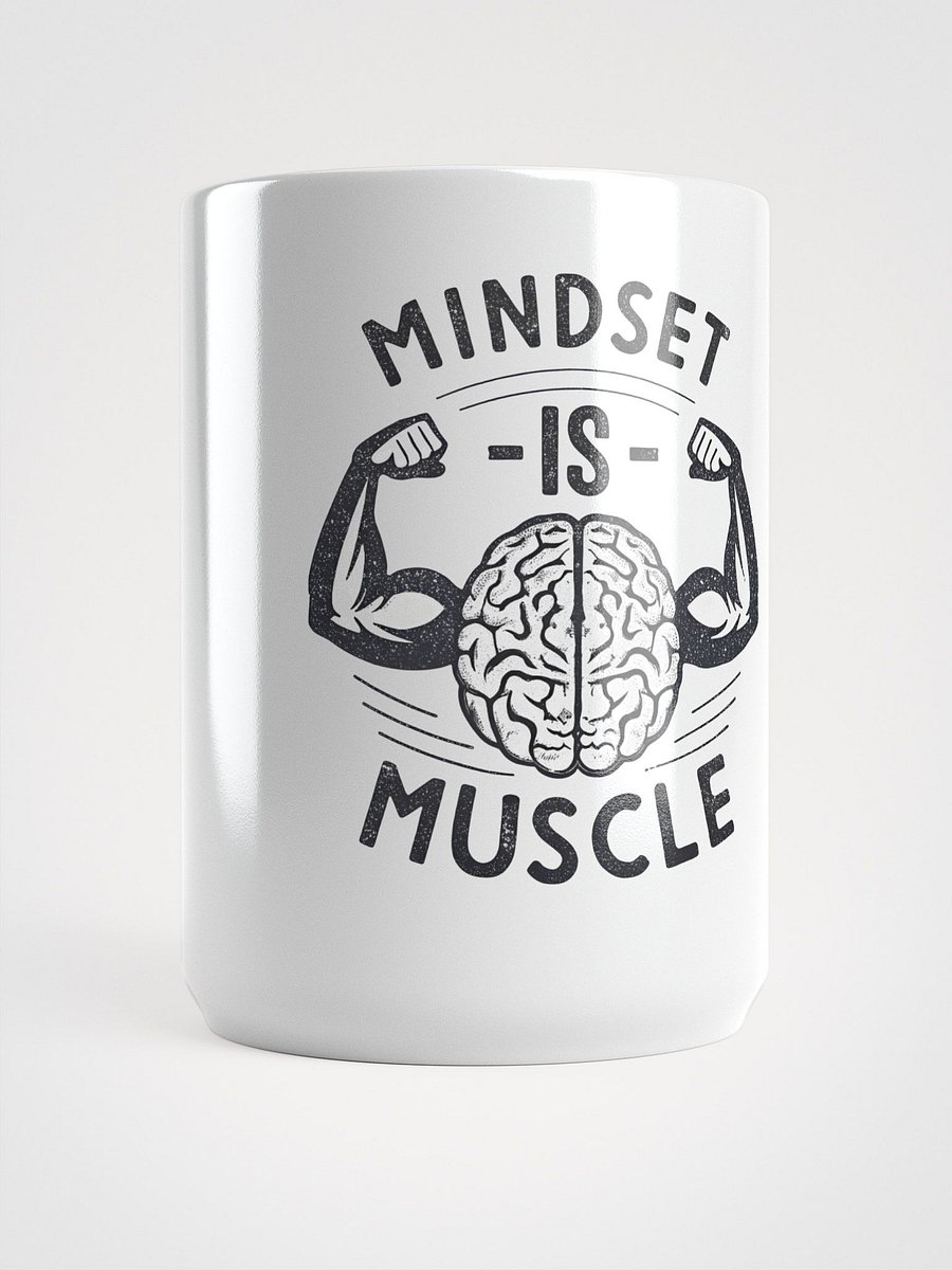 Mindset is Muscle | Brain & Brawn Coffee Mug product image (5)