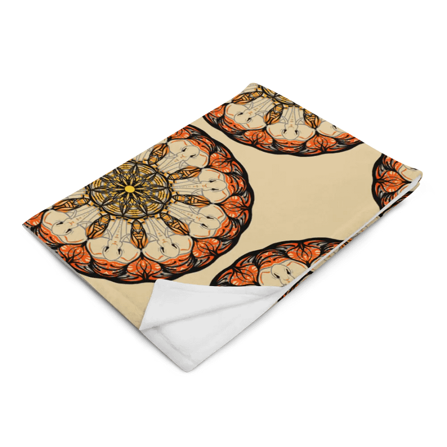 Mandala Elephants Throw Blanket product image (5)
