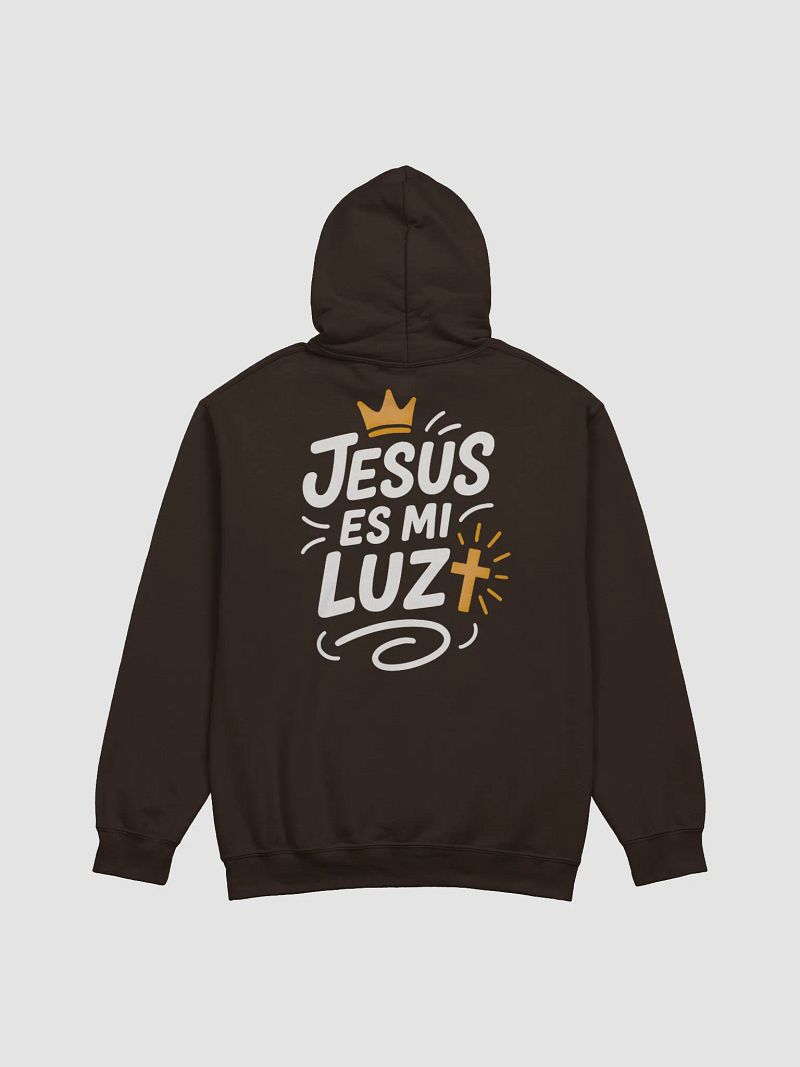 Sudadera Unisex Con Capucha | Jesús es mi luz