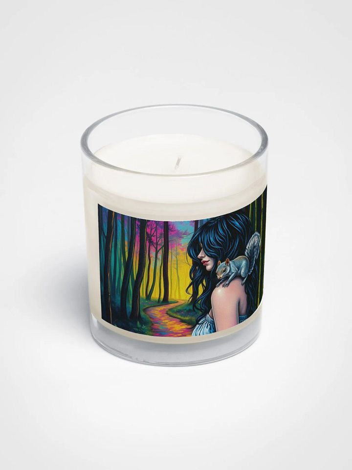 He's a mama'squirrel, Super long and clean burning soy candle, envronmentally friendly product image (2)