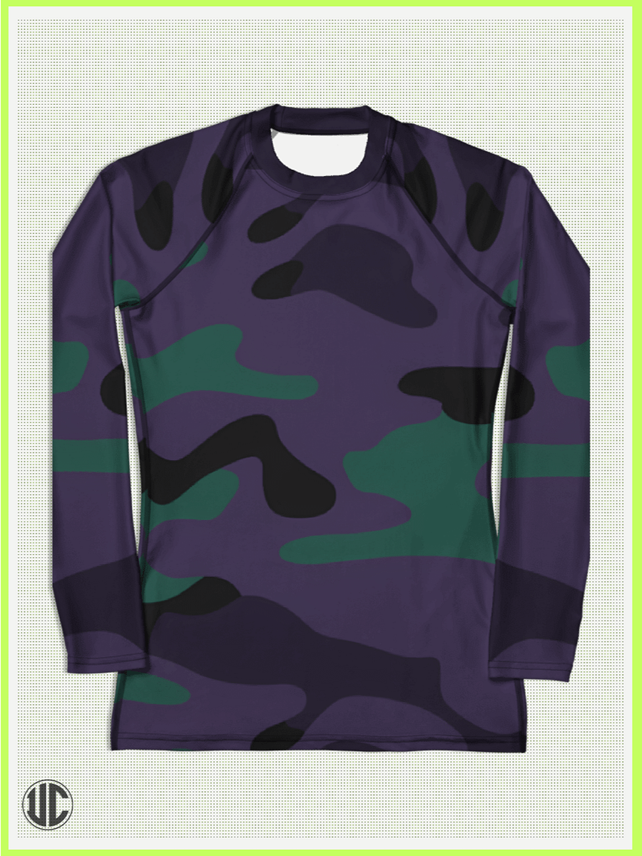 Midnight Purple Camo - Women’s Rash Guard product image (6)
