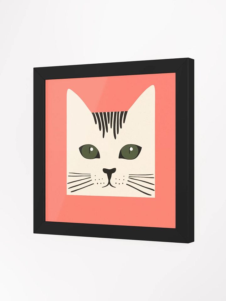 Whiskered Wonder Framed Poster product image (18)