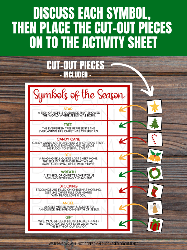 Christmas Symbols of the Season Activity product image (4)