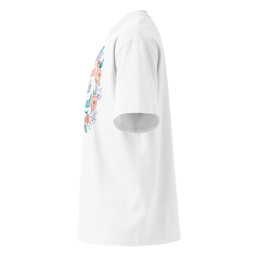 Floral Bride Squad Organic T-Shirt product image (4)