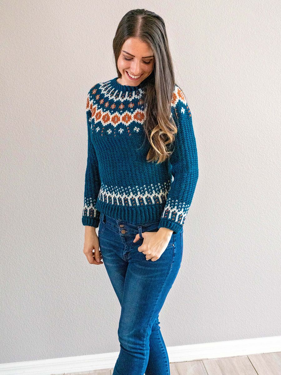 Fawning Over You Crochet Sweater Pattern (xs-5x + Video Tutorial product image (9)