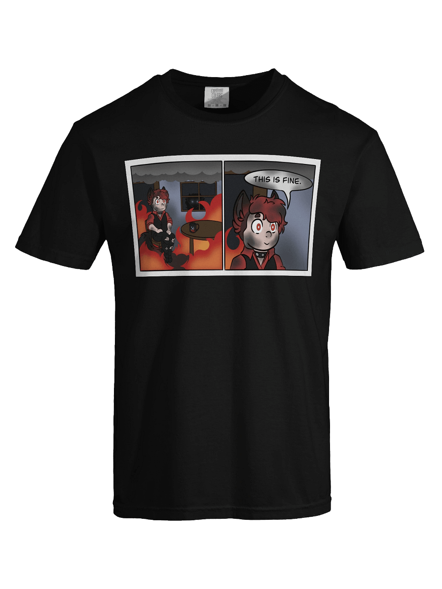 Heavyweight T-Shirt - This Is Fine Meme product image (55)