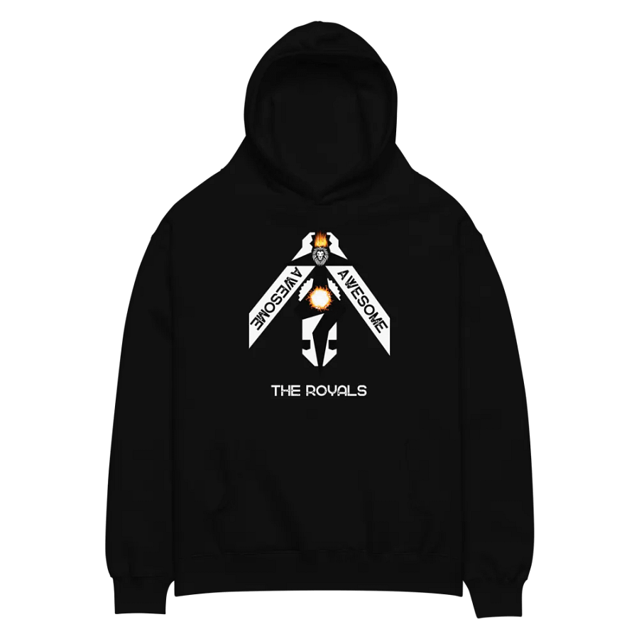 Flaming Lion Emblem Oversized Hoodie product image (2)