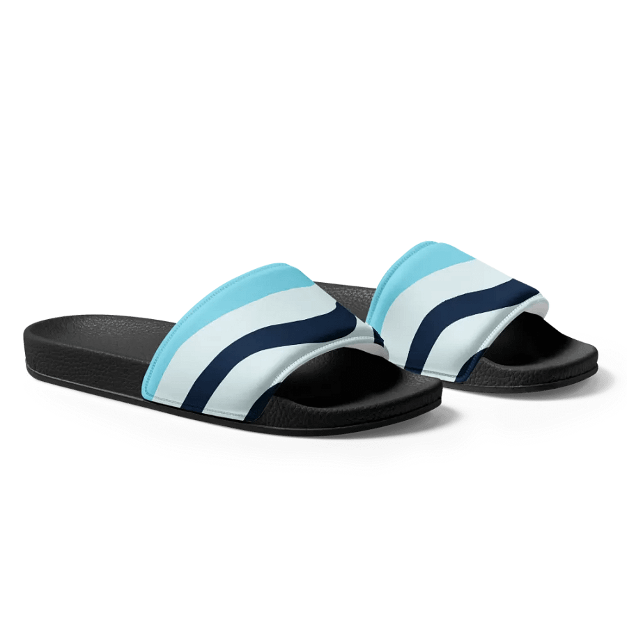 Blue Sunset Waves Women's Slides product image (12)