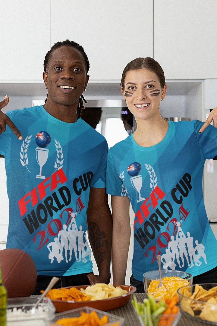 Fifa World Cup 2024 England All Over Print T-shirt product image (1)