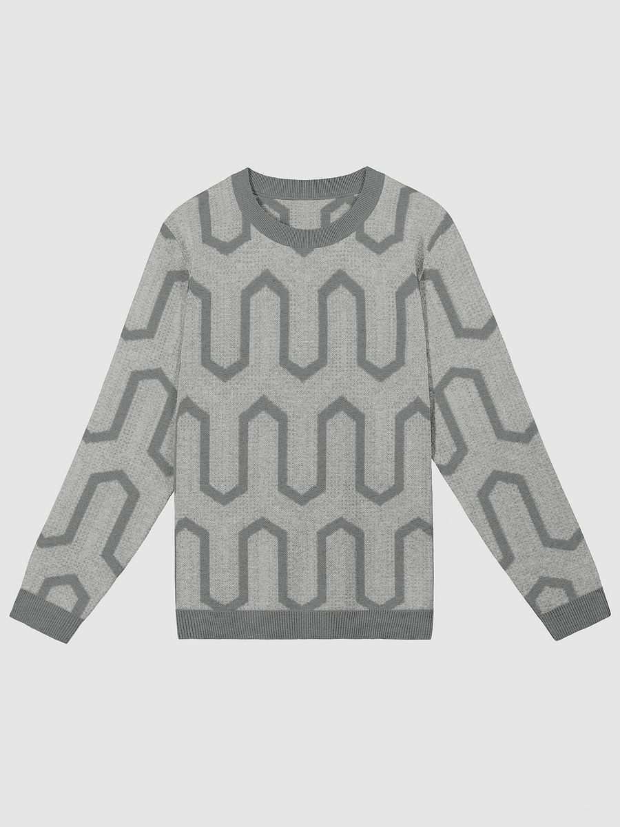 Geometric Mosaic Jacquard Crewneck product image (5)