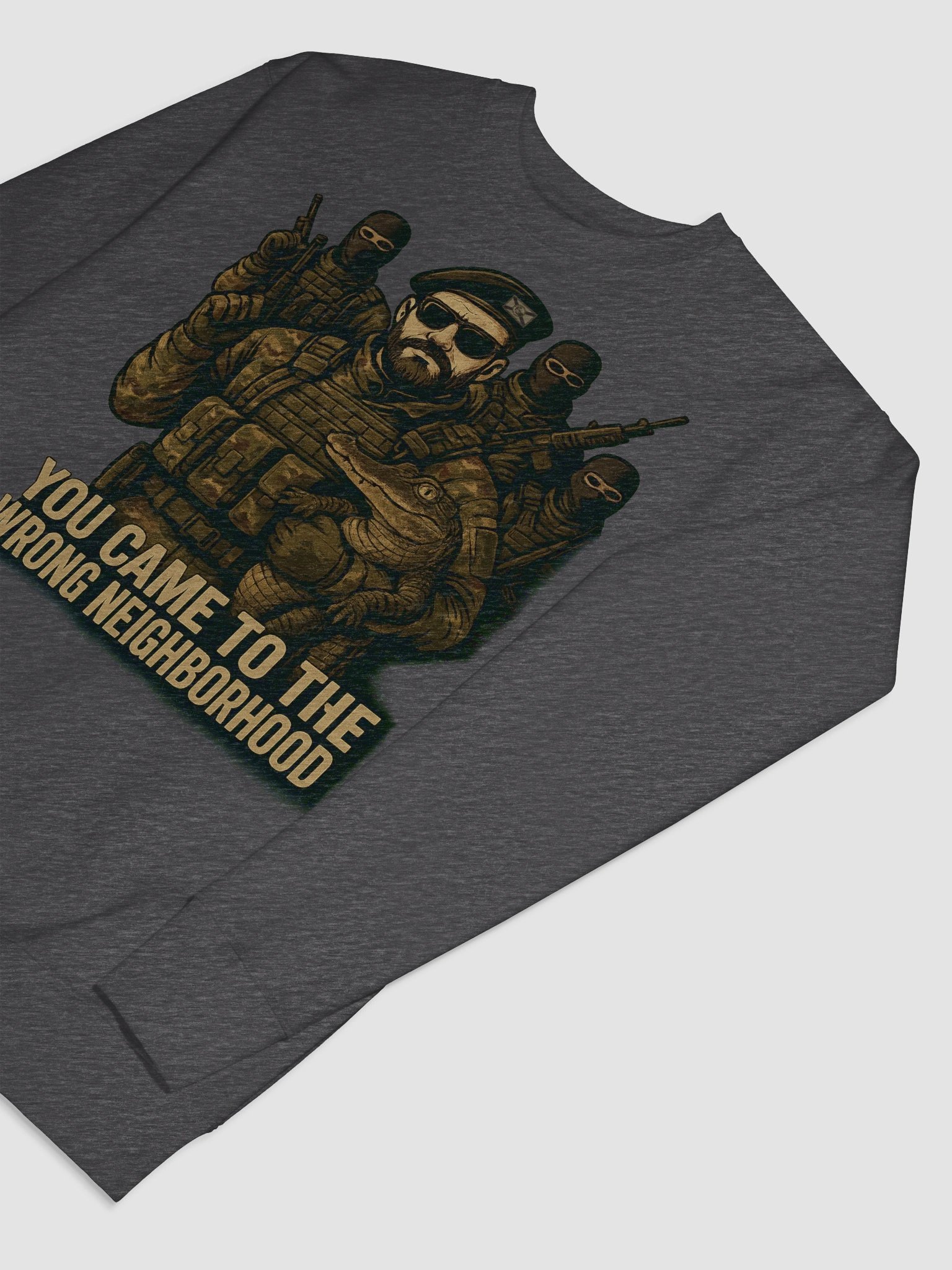 You came to the wrong neighborhood sweater product image (21)