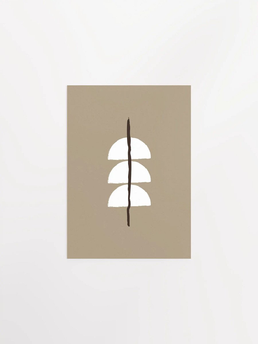 Harmony Halves Matte Poster (frame not included) product image (2)