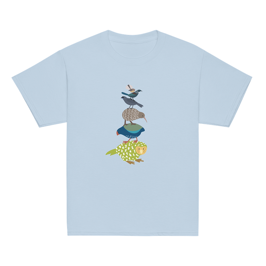 NZ Bird Stack - Unisex Kids Tee product image (1)