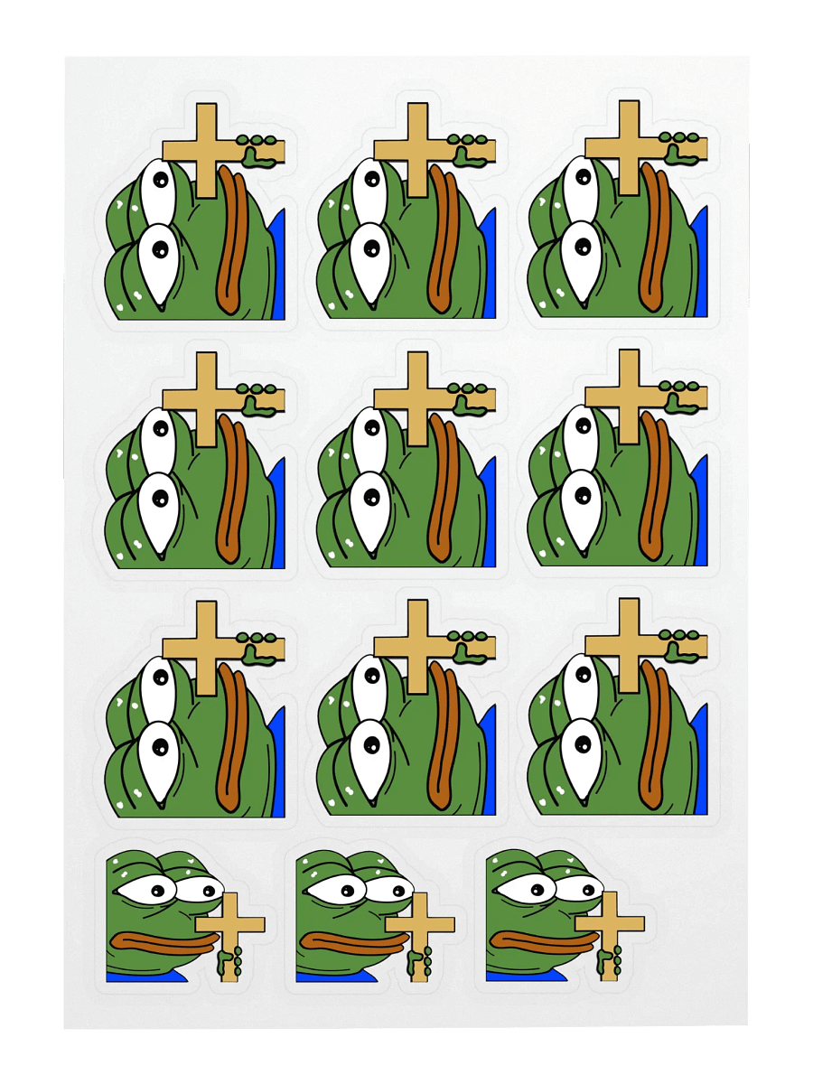 Stickers! - Pepe Cross Pack product image (3)