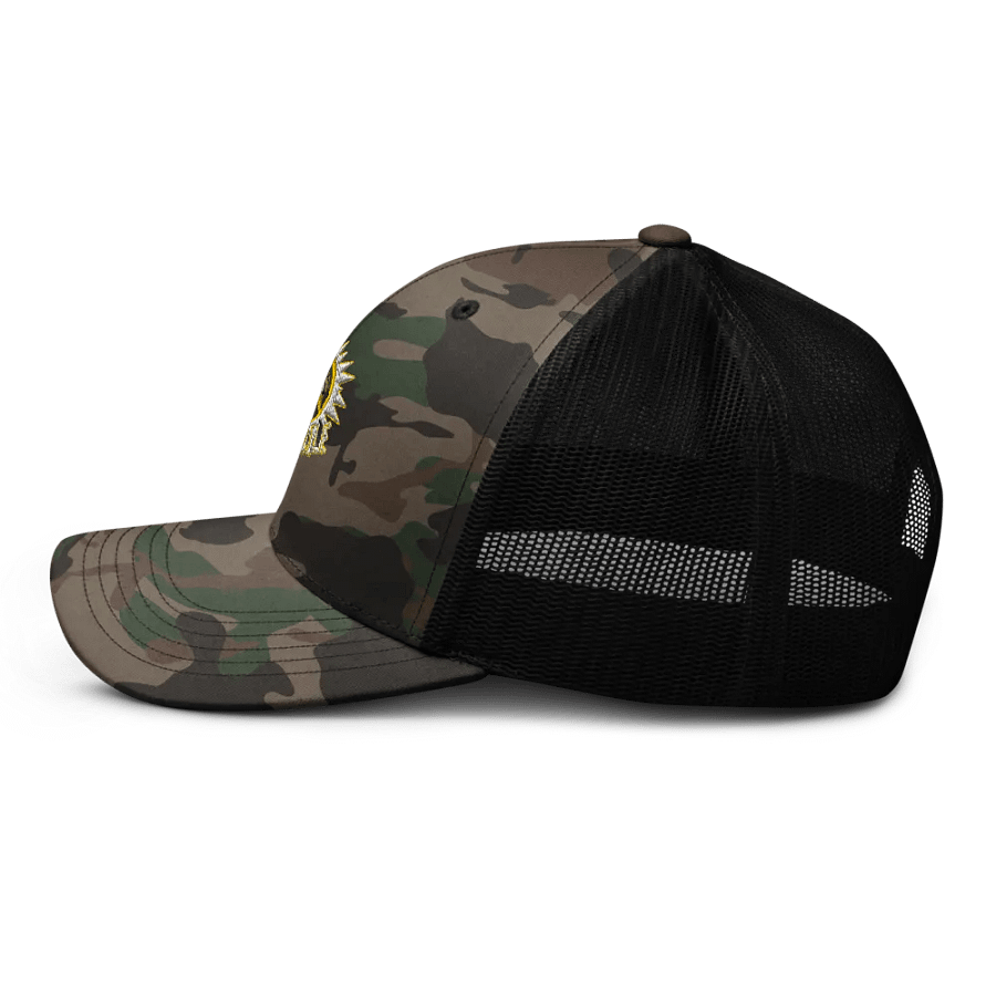 Blame The Turtle! Camo Trucker Hat product image (5)