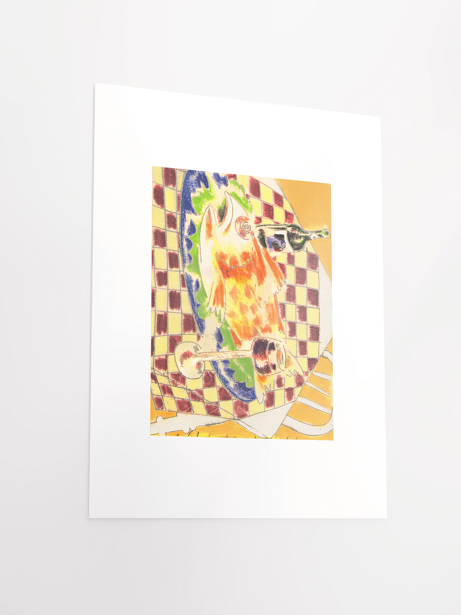 Feast with Checkered Cloth (undated) product image (4)