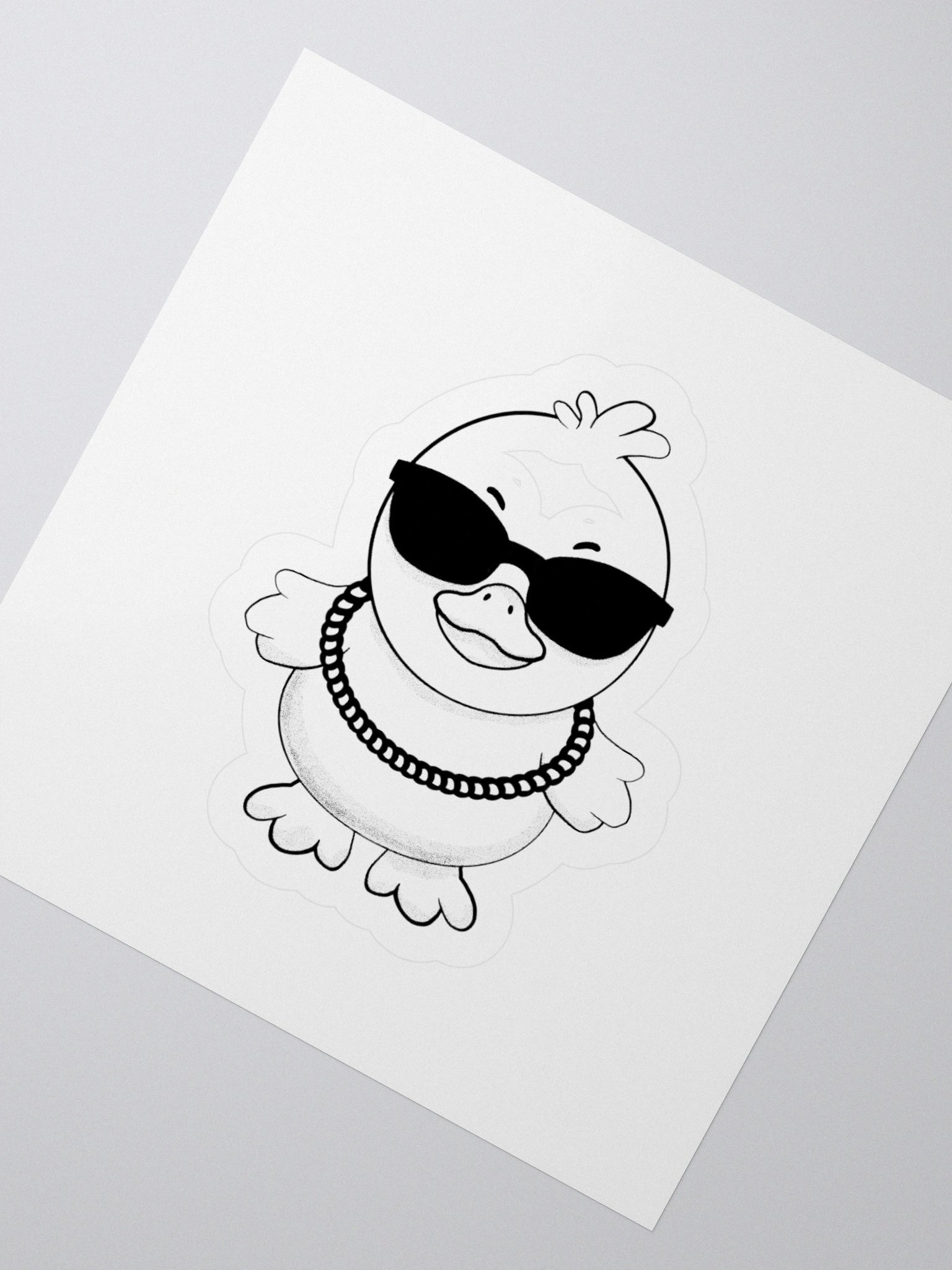 Too Cool For the Pond Kiss Cut Stickers product image (4)