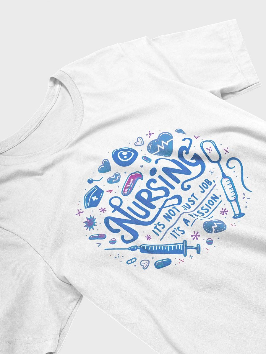 Passionate Nursing Illustrated T-Shirt product image (23)