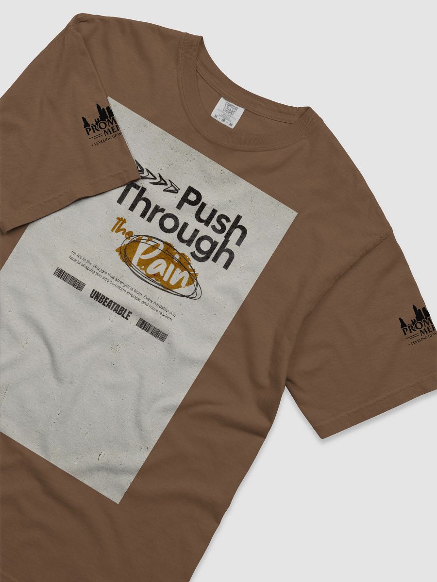 Push through the pain Unisex T-Shirt product image (8)