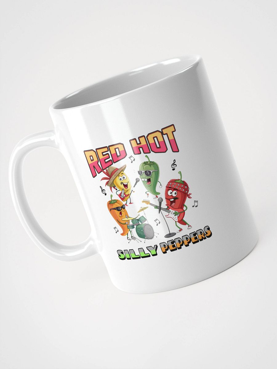 Red Hot Silly Peppers Band Mug product image (2)