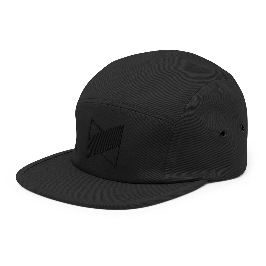 Black Core Logo 5 Panel Hat product image (4)